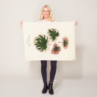 Personalisiertes Vintager Muttertag Gartengeschenk Fleecedecke