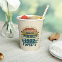 Personalisiertes Vintages Geburtstagsgeschenk