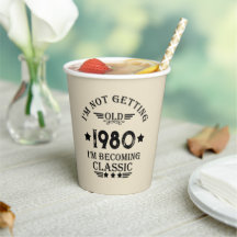 Personalisiertes Vintages Geburtstagsgeschenk