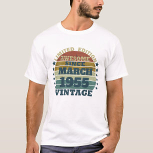 Personalisiertes Vintages Geburtstagsgeschenk T-Shirt