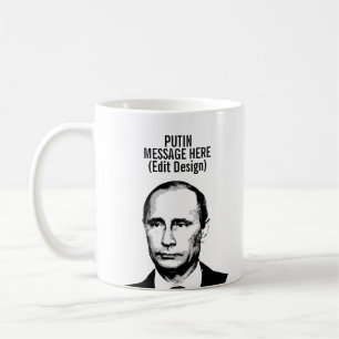 PERSONALISIERTES VLADIMIR PUTIN KAFFEETASSE