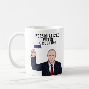 PERSONALISIERTES VLADIMIR PUTIN KAFFEETASSE