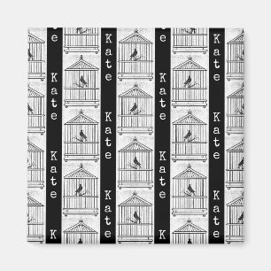 PERSONALISIERTES Vogelgezwitscher und Vogelgezwits Magnet