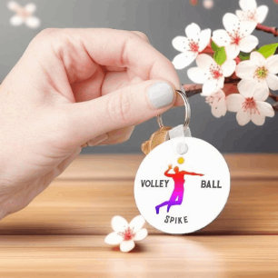 Personalisiertes Volleyball-Geschenk für Jungen un Schlüsselanhänger