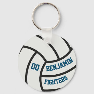 Personalisiertes Volleyball-Geschenk für Jungen un Schlüsselanhänger