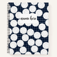Personalisiertes Volleyball-Notebook