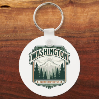 Personalisiertes Washington-Schlüsselanhänger Schlüsselanhänger