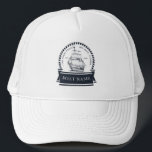 Personalisiertes Wasserboot Truckerkappe<br><div class="desc">Modernes Design für Personalisierte Schiffsnamen. Matching Produkte finden Sie in der Sammlung Nautical Boat Modern. Wenn Sie Fragen haben,  können Sie mich gerne kontaktieren.</div>