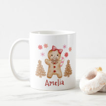 Personalisiertes Wasserfarben-Weihnachtsgebäck-Coo