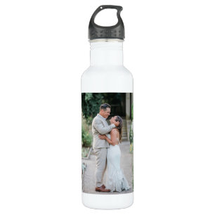 PERSONALISIERTES WEDD-FOTO EDELSTAHLFLASCHE