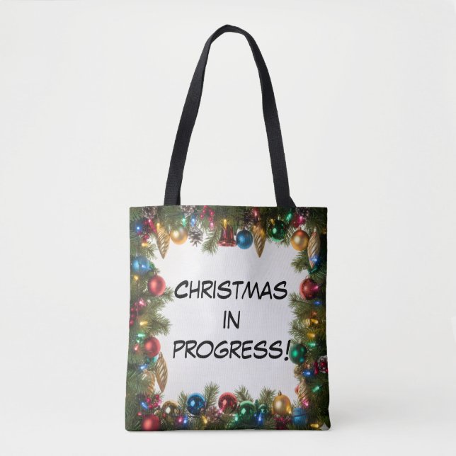 Personalisiertes Weihnachten in Arbeit - (Vorderseite)