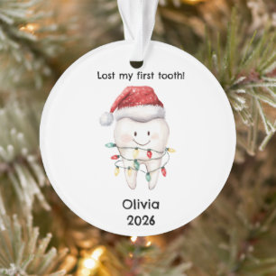 Personalisiertes Weihnachten zum Verlust des erste Ornament