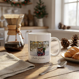 Personalisiertes Weihnachts-Foto-X-Mas-T-Shirt Jumbo-Tasse
