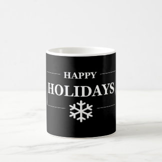 Personalisiertes Weihnachts-Happy Holiday Custom G Kaffeetasse