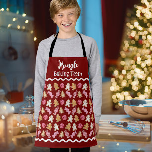 Personalisiertes Weihnachts-Kinder-Feiertags-Back- Schürze
