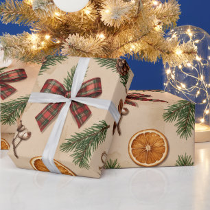 Personalisiertes Weihnachts-Namen-Geschenkpapier Geschenkpapier