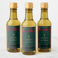 Personalisiertes Weihnachts-Plaid-Tartan-Fest