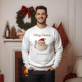 Personalisiertes Weihnachts-Sweatshirt mit Santa f Sweatshirt