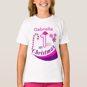 Personalisiertes Weihnachtsbaby "Mein 1. Weihnacht T-Shirt