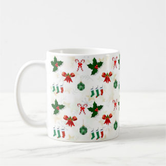 Personalisiertes Weihnachtsdesign Kaffeetasse