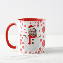 Personalisiertes Weihnachtsfest Foto Kaffee Tasse