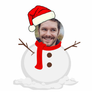 Personalisiertes Weihnachtsfest Foto Magnet Fotoskulptur Magnet