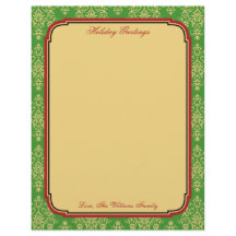 Personalisiertes Weihnachtsfest-Papier