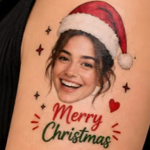 Personalisiertes Weihnachtsfoto Frohe Weihnachten