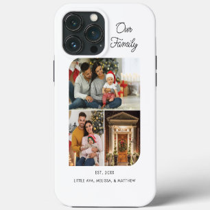 Personalisiertes Weihnachtsfoto für den Papa iPhone 13 Pro Max Hülle