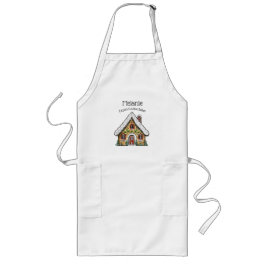 Personalisiertes Weihnachtsgebäck Lange Schürze