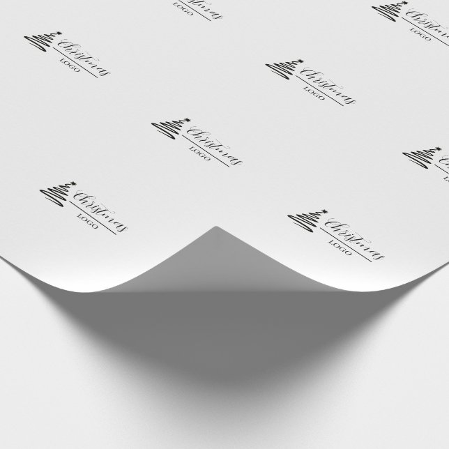 Personalisiertes Weihnachtsgeschenk - Benutzerdefi Geschenkpapier (Ecke)