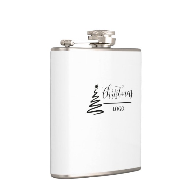 Personalisiertes Weihnachtsgeschenk, individuelles Flachmann (Rechts)