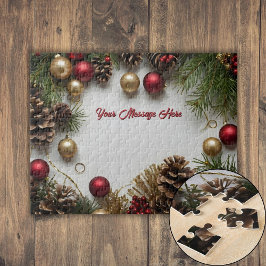 Personalisiertes Weihnachtsgeschenk Puzzle