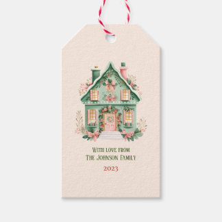 Personalisiertes Weihnachtsgeschenk-Tag Geschenkanhänger