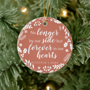 Personalisiertes Weihnachtsgrün für Haustier-Erinn Keramik Ornament