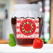 Personalisiertes Weihnachtslabel