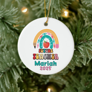 Personalisiertes Weihnachtsornament für zukünftige