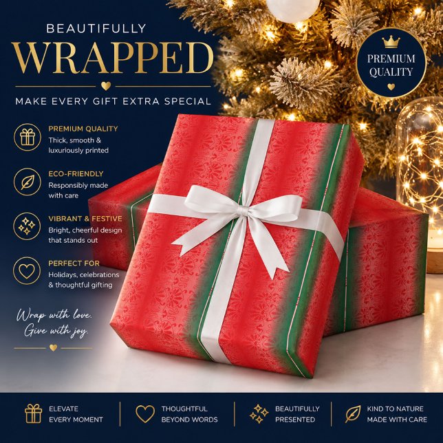 Personalisiertes Weihnachtspapier Geschenkpapier (Von Creator hochgeladen)