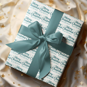 Personalisiertes Weihnachtspapier Geschenkpapier
