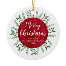 Personalisiertes Weihnachtsrot