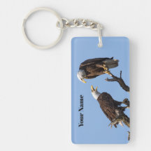 Personalisiertes Weißkopfseeadler-Schlüsselanhänge