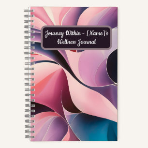 Personalisiertes Wellness-Journal - "Reise innerha Notizbuch
