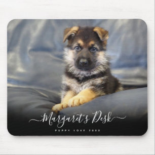 Personalisiertes Welpen-Foto Mousepad