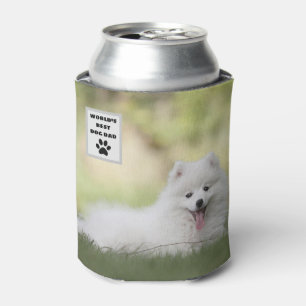 Personalisiertes, weltweit bester Hund-Vater-Custo Dosenkühler