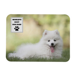 Personalisiertes, weltweit bester Hund-Vater-Custo Magnet