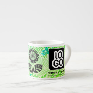 Personalisiertes Werbelogo für Unternehmen Espressotasse
