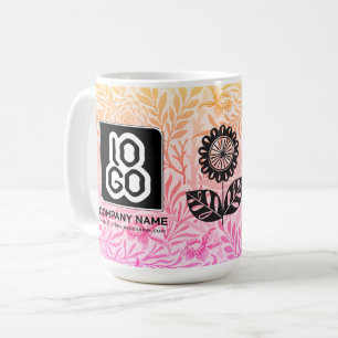 Personalisiertes Werbelogo für Unternehmen Kaffeetasse