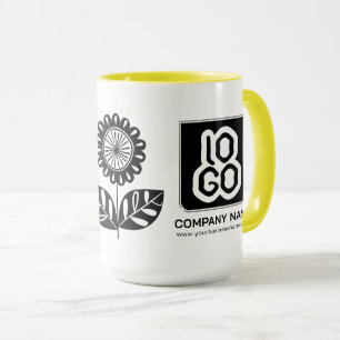 Personalisiertes Werbelogo für Unternehmen Tasse