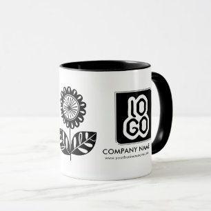 Personalisiertes Werbelogo für Unternehmen Tasse