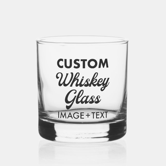 Personalisiertes Whiskey-Glas 12oz Whiskyglas (Vorderseite)